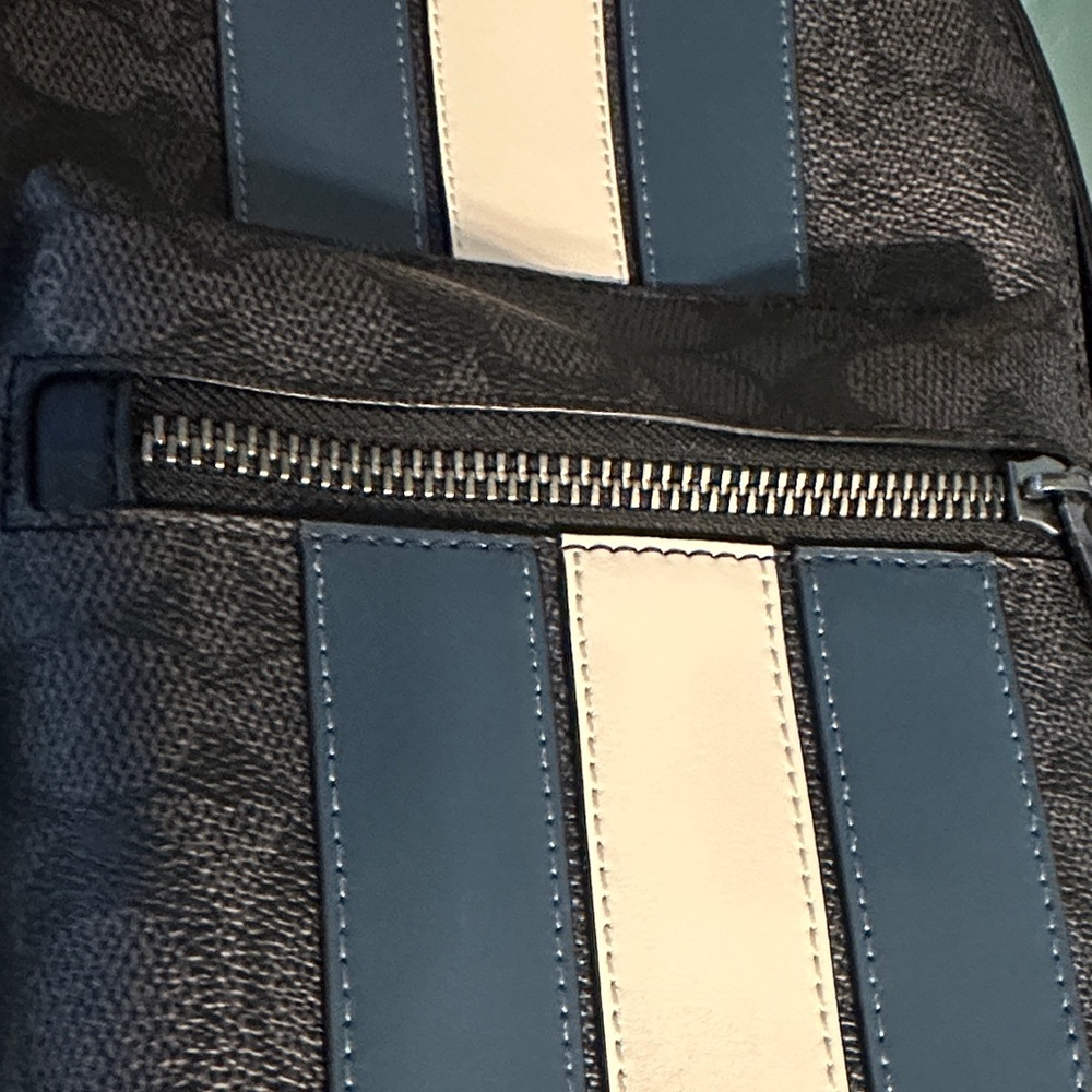Coach West Pack
In Signature Canvas With Varsity Stripe - Picture 9 of 11